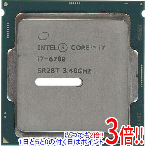 【いつでも2倍!5.0のつく日、18日は3倍!】【中古】Core i7 6700 3.4GHz 8M LGA1151 65W SR2BT