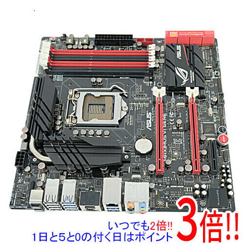【いつでも2倍！1日と5.0のつく日、18日は3倍！】【中古】ASUS製MicroATXマザーボード MAXIMUS VI GENE LGA1150
