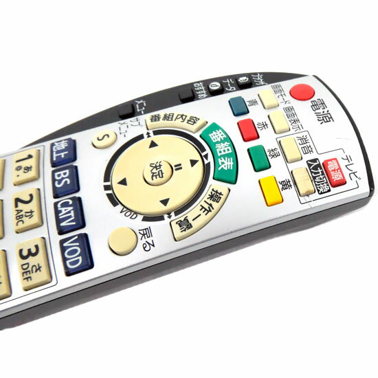 【いつでも2倍！1日と5.0のつく日、18日は3倍！】【中古】Panasonic CATVリモコン EUR7663Z40 本体いたみ