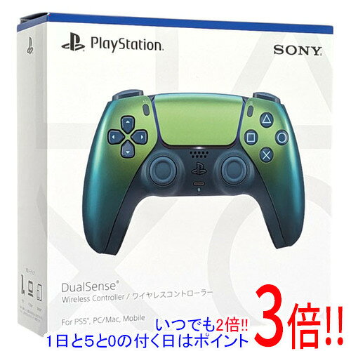 SONY ワイヤレスコントローラー DualSense CFI-ZCT2J10 クロマ グリーン