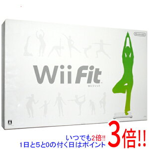 【1日と5.0のつく日はさらに3倍！ぜひお気に入り登録を！】【中古】Wiiフィット 「バランスWiiボード」同梱 外箱いたみ