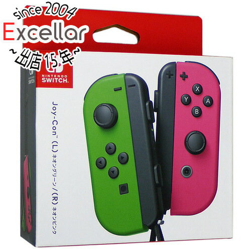 【いつでも2倍!5.0のつく日、18日は3倍!】【中古】任天堂 Joy-Con (L)/(R) ネオングリーン/ネオンピンク HAC-A-JAFAA 訳あり 元箱あり 【いつでも2倍!5.0のつく日、18日は3倍!】【中古】任天堂 Joy-Con (L)/(R) ネオングリーン/ネオンピンク HAC-A-JAFAA 訳あり 元箱あり