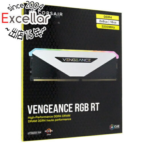 【いつでも2倍！5.0のつく日、18日は3倍！】【中古】Corsair CMN16GX4M2Z3200C16W DDR4 PC4-25600 8GB 2枚組 元箱あり
