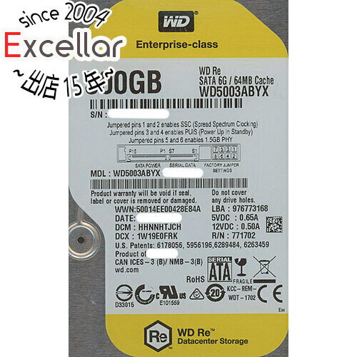 ył2{I5D0̂3{I1183{IzWestern DigitalHDD WD5003ABYX 500GB SATA300 7200