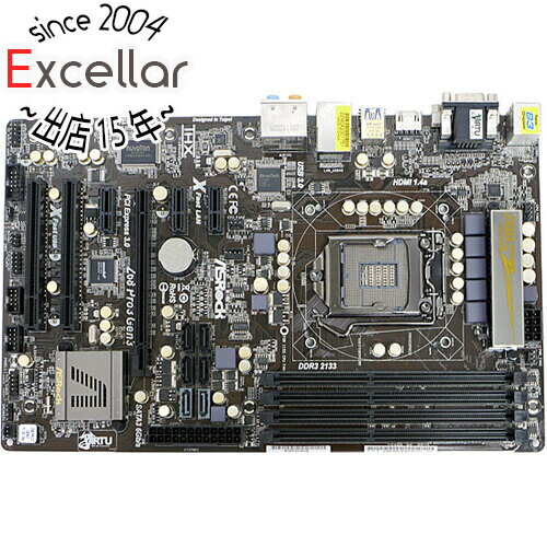 【いつでも2倍！5.0のつく日、18日は3倍！】【中古】ASRock製 ATXマザーボード Z68 Pro3 Gen3 LGA1155