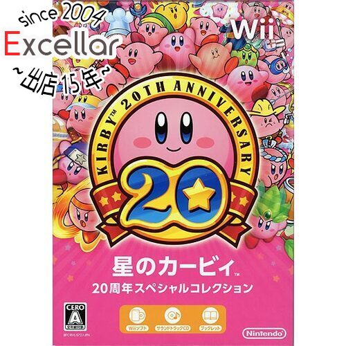 【いつでも2倍！5．0のつく日は3倍！1日も18日も3倍！】【新品訳あり(開封のみ・箱きず・やぶれ)】 星のカービィ 20周年スペシャルコレクション Wii