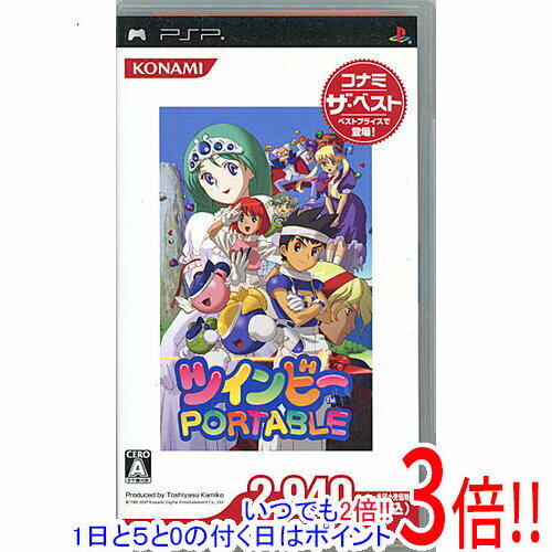 【いつでも2倍！5．0のつく日は3倍！1日も18日も3倍！】【中古】ツインビー ポータブル コナミ・ザ・ベスト PSP UMDいたみ