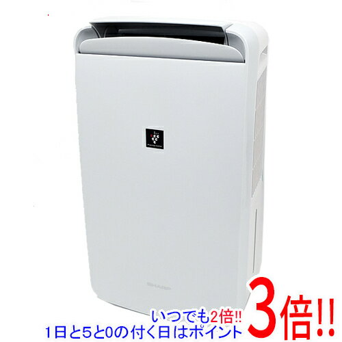 【延長保証対応!!】SHARP 冷風・衣類乾燥除湿機 コンパクトクール CM-T100-W ホワイト