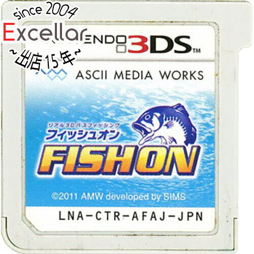 【いつでも2倍！5．0のつく日は3倍！1日も18日も3倍！】【中古】FISH ON(フィッシュオン) 3DS ソフトのみ