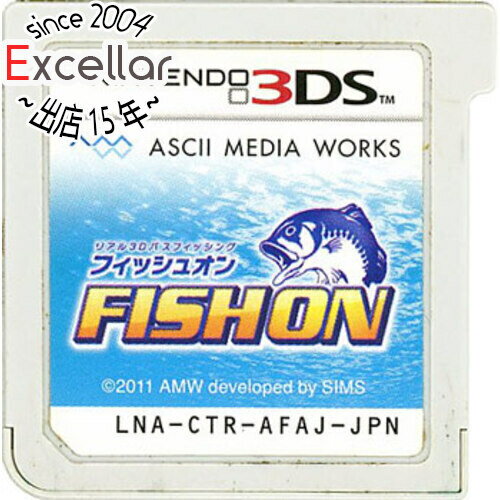 【いつでも2倍!5.0のつく日、18日は3倍!】【中古】FISH ON(フィッシュオン) 3DS ソフトのみ 【いつでも2倍!5.0のつく日、18日は3倍!】【中古】FISH ON(フィッシュオン) 3DS ソフトのみ