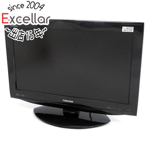 【いつでも2倍!5.0のつく日、18日は3倍!】【中古】TOSHIBA 22V型 液晶テレビ LED REGZA 22RE1(K) ブラック リモコンなし