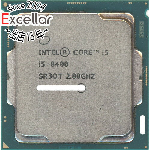 【いつでも2倍！5．0のつく日は3倍！1日も18日も3倍！】【中古】Core i5 8400 2.8GHz 9M LGA1151 65W SR3QT