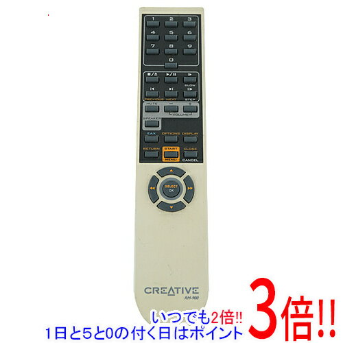 【いつでも2倍！1日と5.0のつく日、18日は3倍！】【中古】CREATIVE オーディオリモコン RM-900