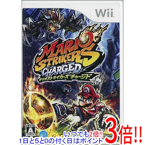 商品名【中古】マリオストライカーズチャージド Wii 説明書なし・ディスク傷・カバーいたみ商品状態開封済みの中古品です。☆ケース付き！※説明書はありません。※紙カバーに破れ・キズ・日焼けなどの傷みが見られます。※ディスク全体に薄い傷が見られますが、ゲームのプレイには問題ないレベルとなっております。※本商品は、製品の性質上、返品はお受けできませんのでご了承ください。仕様ジャンル スポーツCERO 「A」全年齢対象プレイ人数 1人その他※掲載画像は代表画像です。実際の商品と細部が異なる場合がございますので、商品状態につきましては表記の内容をご確認ください。※返品についてはこちらをご覧ください。　