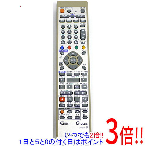Rakuten - 【いつでも2倍！1日と5.0のつく日、18日は3倍！】【中古】Pioneer DVDレコーダーリモコン VXX3037