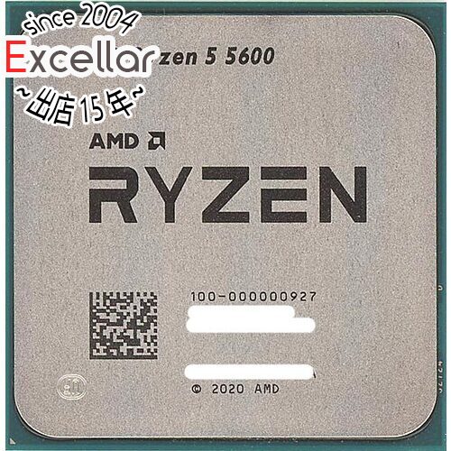 【いつでも2倍！5．0のつく日は3倍！1日も18日も3倍！】【バルク新品】 AMD Ryzen 5 5600 100-000000927 3.5GHz Socket AM4