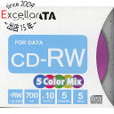 RiTEK データ用CD-RW CD-RW700.MIX5P A 5枚(2)