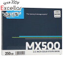 【中古】crucial 2.5インチ 内蔵型 SSD MX500 CT250MX500SSD1 250GB 4000〜5000時間以内 元箱あり