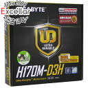 【中古】GIGABYTE製 MicroATXマザボ GA-H170M-D3H 元箱あり