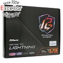 【中古】ASRock製 ATXマザーボード X670E PG Lightning SocketAM5 元箱あり