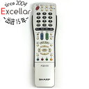 【いつでも2倍!5.0のつく日、18日は3倍!】【中古】SHARP製 テレビリモコン GA550WJSA
