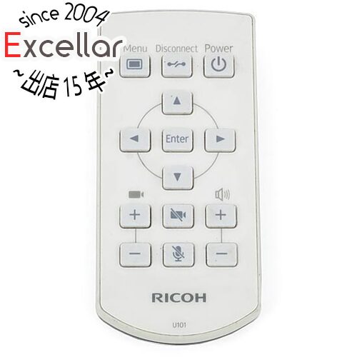 【いつでも2倍！5．0のつく日は3倍！1日も18日も3倍！】【中古】Ricoh Web会議システム用リモコン U101