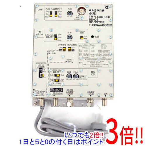 �ڤ��ĤǤ�2�ܡ�1����5.0�ΤĤ�����18����3�ܡ��ۥޥ��ץ� FM��V-Low��UHF��BS��CS�֡������� FUBCAW46S
