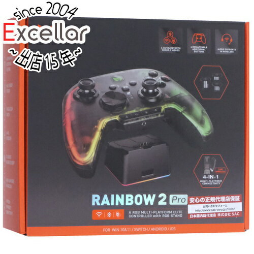 【いつでも2倍!5.0のつく日、18日は3倍!】BIGBIG WON ワイヤレス&有線ゲーミングコントローラー RAINBOW2 Pro combo 【いつでも2倍!5.0のつく日、18日は3倍!】BIGBIG WON ワイヤレス&有線ゲーミングコントローラー RAINBOW2 Pro combo
