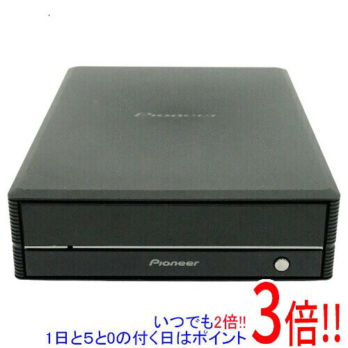 【中古】PIONEER 外付けブルーレイドライブ BDR-X13J-S ブラック