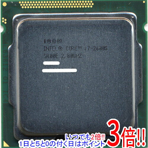 【いつでも2倍！5．0のつく日は3倍！1日も18日も3倍！】【中古】Core i7 2600S 2.8GHz LGA1155 SR00E