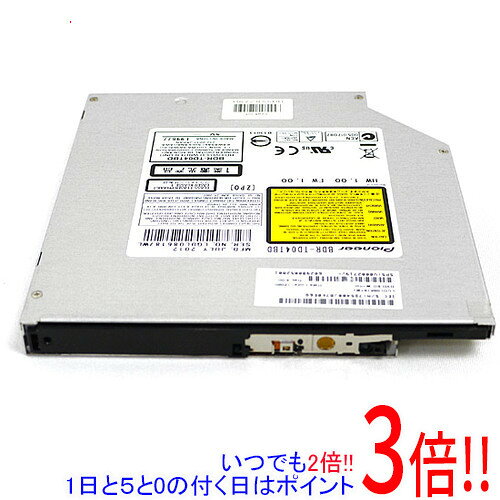 【中古】PIONEER 内蔵型ブルーレイドライブ BDR-TD04TBD ベゼルなし