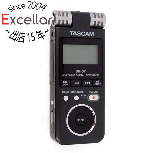 【いつでも2倍!5.0のつく日、18日は3倍!】【中古】TASCAM リニアPCM/ICレコーダー DR-07 元箱あり 【いつでも2倍!5.0のつく日、18日は3倍!】【中古】TASCAM リニアPCM/ICレコーダー DR-07 元箱あり