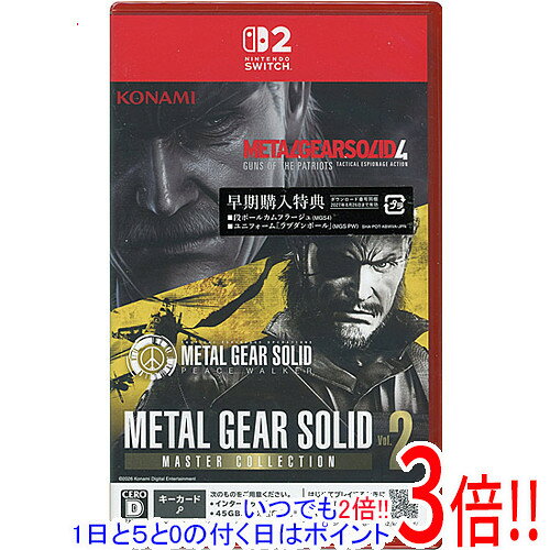 METAL GEAR SOLID： MASTER COLLECTION Vol.2 早期購入特典付き Nintendo Switch 2