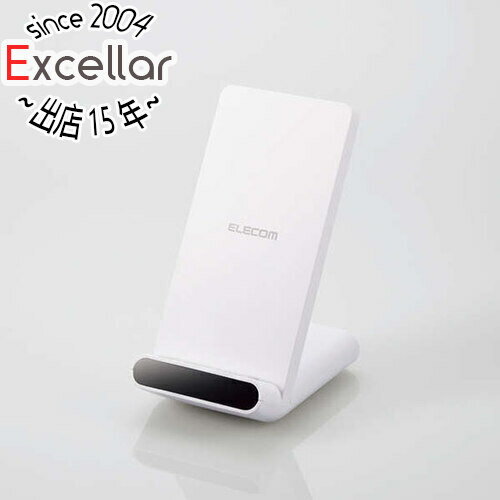 【いつでも2倍!5.0のつく日、18日は3倍!】ELECOM Qi規格対応ワイヤレス充電器 W-QS09WH ホワイト