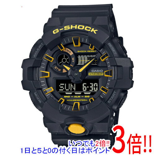 CASIO 腕時計 G-SHOCK Caution Yellowシリーズ GA-700CY-1AJF