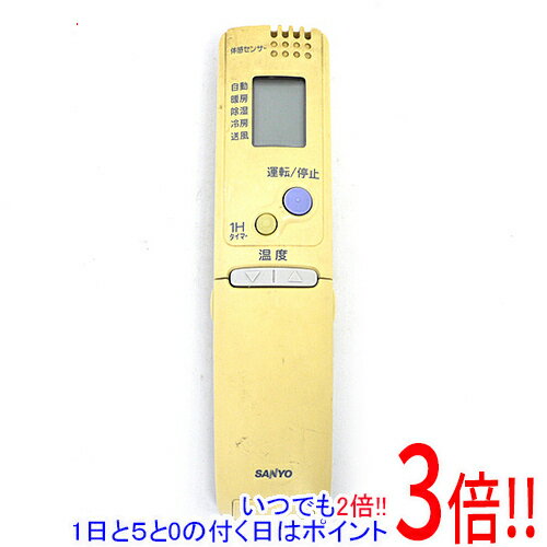 【中古】SANYO製 エアコンリモコン RCS-AN1