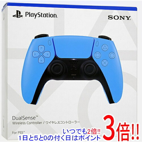 商品名【新品訳あり(箱きず・やぶれ)】 SONY ワイヤレスコントローラー DualSense CFI-ZCT1J05 スターライト ブルー商品状態新品です。（訳あり理由）※外箱に破れや潰れ等の傷み、もしくは汚れがある商品となっております。パッケージ内部に影響のあるレベルではございません。ご理解の上ご検討お願いします。型番 CFI-ZCT1J05 [スターライト ブルー]仕様対応機種：PS5タイプ：ゲームパッドその他※掲載画像は代表画像です。実際の商品と細部が異なる場合がございますので、商品状態につきましては表記の内容をご確認ください。※返品についてはこちらをご覧ください。　