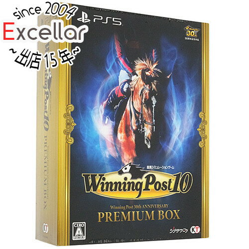 商品名Winning Post 10 シリーズ30周年記念プレミアムボックス PS5商品状態 新品です。 ※本商品は、製品の性質上、開封後の返品はお受けできませんのでご了承ください。 商品情報 ・ 日本競馬に大きな影響を与えた調教技術を「史実調教」として再現し、史実のエピソードに沿った育成効果を楽しめる競馬シミュレーションゲーム。 ・ PS5版では、馬のモデリングがよりリアルになるほか、コースの芝が立体的に表現されることで、かつてない迫力のレースシーンを楽しめる。 30周年記念プレミアムボックス同梱内容 ・メモリアルブック（A5判） ・メモリアルCD（3枚組） ・お守りステッカー ・メモリアルホース 購入権セット 対応機種 PS5(プレイステーション5) 仕様 [仕様] ジャンル 競馬シミュレーションゲーム CERO CERO「A」全年齢対象 プレイ人数 1 メーカー コーエーテクモゲームス その他 ※商品の画像はイメージです。 その他たくさんの魅力ある商品を出品しております。ぜひ、見て行ってください。 ※返品についてはこちらをご覧ください。※プロダクトコードなどのコード付き商品について 有効期限の記載がない商品は有効期限が終了している場合があります。 有効期限につきましては、メーカーにてご確認ください。　