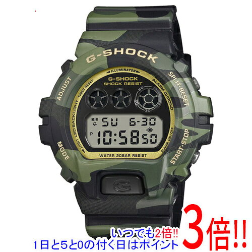 【延長保証対応!!】CASIO 腕時計 G-SHOCK BOLD CAMO Series CAMO AND GOLD DW-6900CMG-3JF