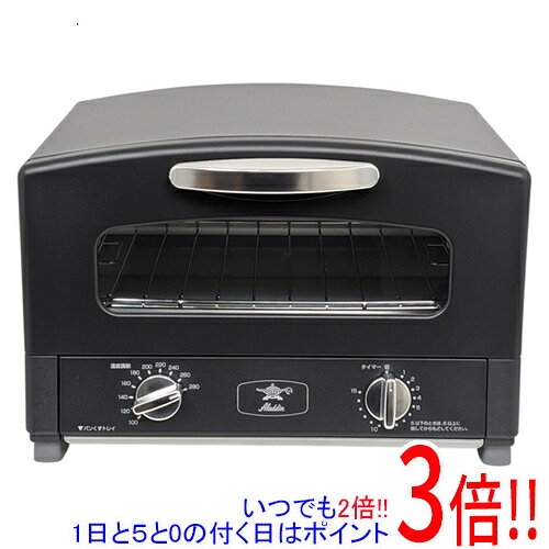 商品名【中古】AIC JAPAN グラファイトトースター Aladdin AET-GS13A2(K) 未使用商品状態未使用品です。商品自体の使用はございません。※メーカー保証の対象外となります。あらかじめご了承ください。型番AET-GS13A2(K)仕様本体外形寸法（幅×奥×高）mm 約350×奥行295×高さ235mm本体重量 約3.4kg消費電力(W) 1200W電圧 AC100Vヘルツ 50/60Hz電源コードの長さ（m） 約1.2m庫内有効寸法：約幅310×奥235×高87mm温度調節つまみ：約100-280度　無段階切換えタイマー：約1-15分(報知音付)その他※掲載画像は代表画像です。実際の商品と細部が異なる場合がございますので、商品状態につきましては表記の内容をご確認ください。※返品についてはこちらをご覧ください。　