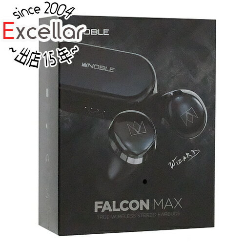 【いつでも2倍！5．0のつく日は3倍！1日も18日も3倍！】【中古】Noble Audio 完全ワイヤレスイヤホン FALCON MAX NOB-FALCONMAX-B ブラック 未使用