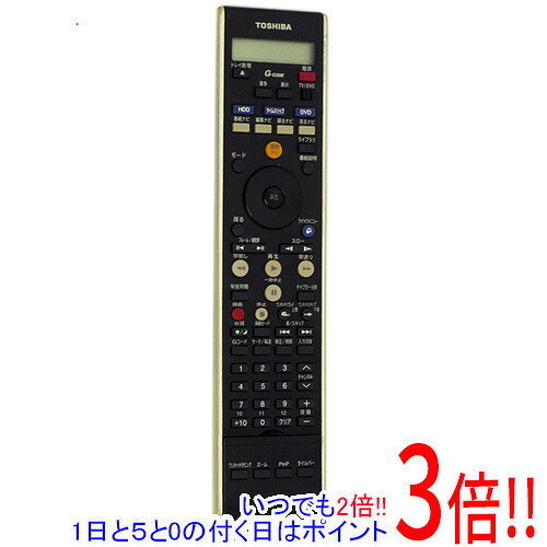 樂天商城 - 【いつでも2倍！1日と5.0のつく日、18日は3倍！】【中古】TOSHIBA製 HDD＆DVDレコーダー用リモコン SE-R0137 本体いたみ
