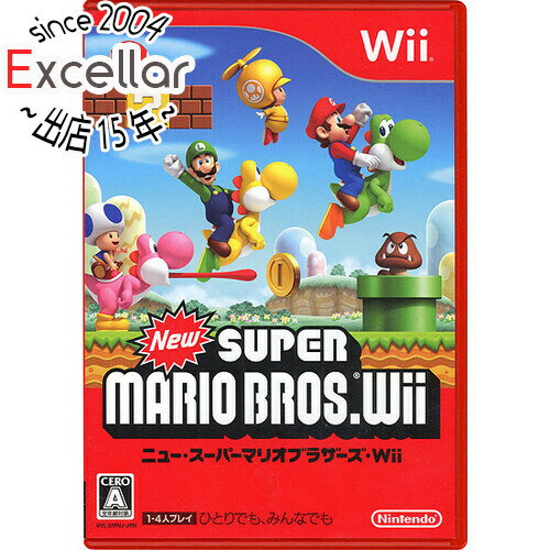 【いつでも2倍！5．0のつく日は3倍！1日も18日も3倍！】【中古】New スーパーマリオブラザーズ Wii Wii