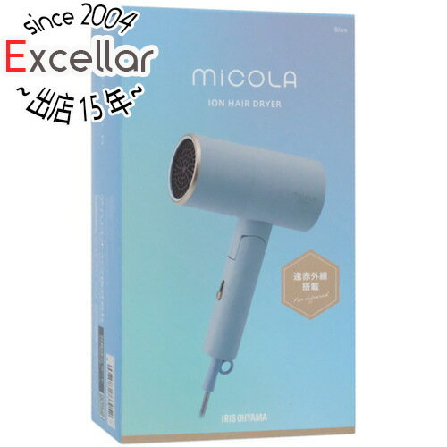 【いつでも2倍!5.0のつく日、18日は3倍!】【中古】アイリスオーヤマ イオンヘアドライヤー MiCOLA DKHDR-MBA-BL ブルー 未使用 【いつでも2倍!5.0のつく日、18日は3倍!】【中古】アイリスオーヤマ イオンヘアドライヤー MiCOLA DKHDR-MBA-BL ブルー 未使用