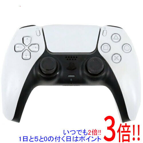 【いつでも2倍！1日と5.0のつく日、18日は3倍！】【中古】SONY ワイヤレスコントローラー DualSense CFI-ZCT1J 本体のみ 本体いたみ