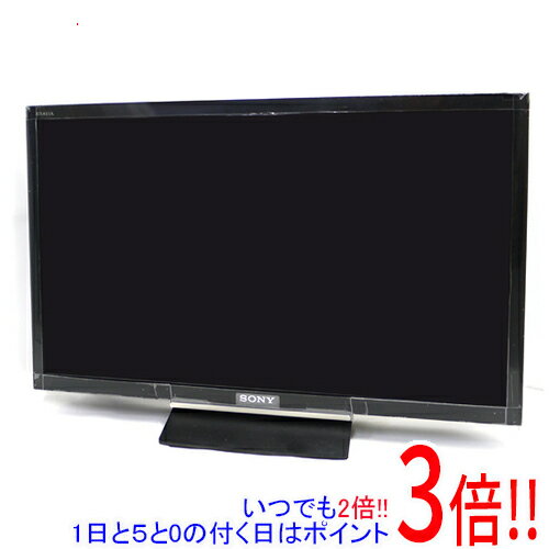 【いつでも2倍！1日と5.0のつく日、18日は3倍！】【中古】SONY 24V型ハイビジョン液晶テレビ BRAVIA KJ-24W450E リモコンなし