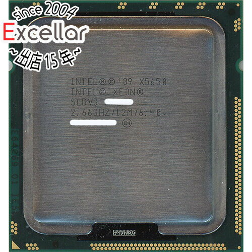 【いつでも2倍！5．0のつく日は3倍！1日も18日も3倍！】【中古】XEON X5650 2.66GHz 12M LGA1366 SLBV3