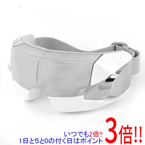 商品名【新品(開封のみ)】 ドクターエア 3Dアイマジック REM-04WH ホワイト商品状態新品未使用。開封のみの未使用品です。商品説明加圧×振動×加温の3つの機能で目元周りのケアができる美容家電。振動と7つのエアバッグによる加圧で目からの疲労を感じやすい側頭筋もリラックス。 加温機能で最大約42度まで温かくなるので、目の潤いを保つのに大切なマイボーム腺の循環機能の正常化にアプローチし、目の下のくすみケアにも適している。 目元部分がオープン仕様になっており、眼球に負担をかけることなく使用できる。付属のアイピースで視界有無の調整が可能。商品名3Dアイマジック 型番 REM-04WH [ホワイト]仕様[仕様] タイプ 目元ケア 部位 目元 電源方式 充電式 充電時間 約2時間(満充電まで) 連続使用時間 最短：約1時間(エアー+ヒーター+バイブレーション)、最長：約3時間(エアー) 消費電力 定格消費電力：5W [サイズ・重量] 本体サイズ(寸法) 幅216×高さ83×奥行き109mm 重量 375 gメーカー名ドリームファクトリーその他 ※商品の画像はイメージです。その他たくさんの魅力ある商品を出品しております。ぜひ、見て行ってください。※返品についてはこちらをご覧ください。　