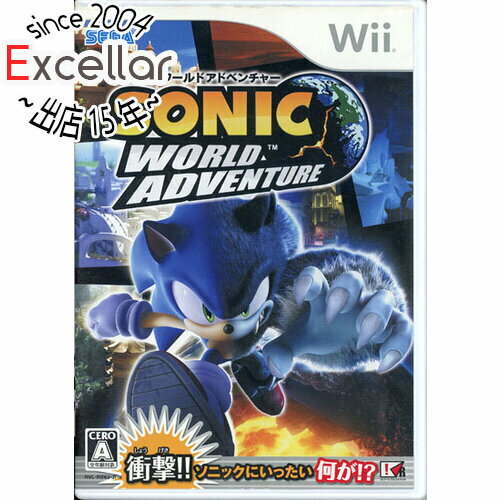 【いつでも2倍！5．0のつく日は3倍！1日も18日も3倍！】【中古】ソニック ワールドアドベンチャー Wii ディスク傷・カバーいたみ