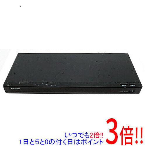 【いつでも2倍！1日と5.0のつく日、18日は3倍！】【中古】Panasonic ブルーレイディスクレコーダー DMR-BRS510 リモコンなし 本体いたみ ヒンジ割れ